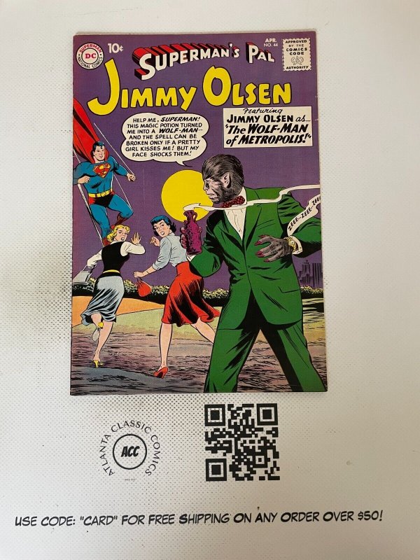Superman's Pal Jimmy Olsen # 44 VF/NM DC Silver Age Comic Book Batman 18 SM17