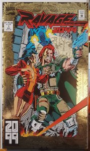 Ravage 2099 #1 (1992) NM Gold Foil