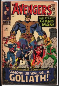 The Avengers #28 (1966) The Avengers [Key Issue]