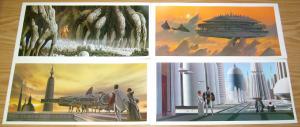 Star Wars: the Empire Strikes Back Portfolio by Ralph McQuarrie (24 plates) 1980