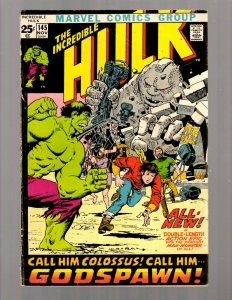 Incredible Hulk # 145 VG/FN Marvel Comic Book Avengers Thor Captain America JK7