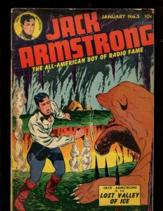 JACK ARMSTRONG #3 (4.5) THE ALL AMERICAN BOY OF RADIO FAME