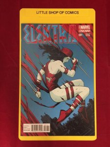 Elektra #1 1:50 Rivera Variant VFNM Marvel MCU 2014