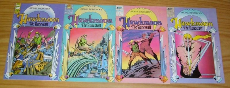 Michael Moorcock's Hawkmoon: Runestaff #1-4 FN/VF complete series 2 3 comics set