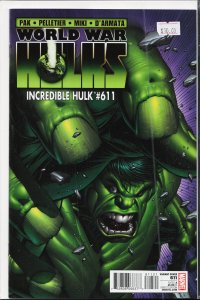 Incredible Hulk #611 Variant Cover (2010) Hulk