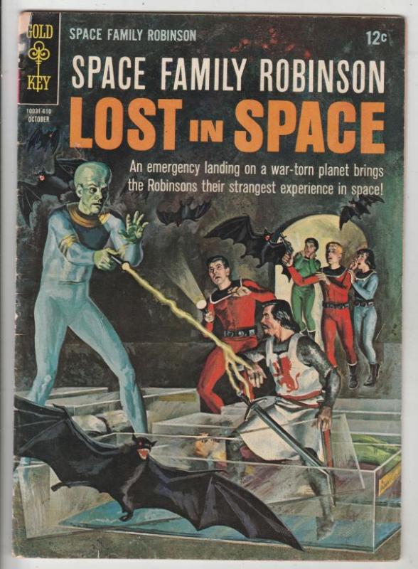 Space Family Robinson, Lost in Space #18 (Apr-67) VG+ Affordable-Grade Will R...