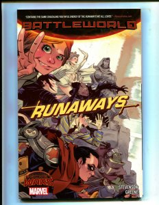 RUNAWAYS: BATTLE WORLD! TPB (8.0) 1st PRINT
