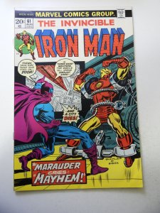 Iron Man #61 (1973) VG/FN Condition slight moisture stain bc