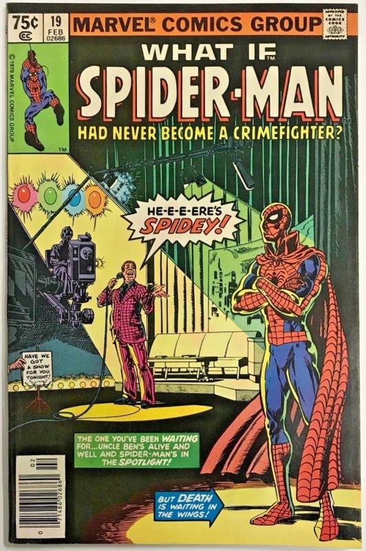 WHAT IF#19 FN/VF 1980 SPIDER-MAN MARVEL BRONZE AGE COMICS