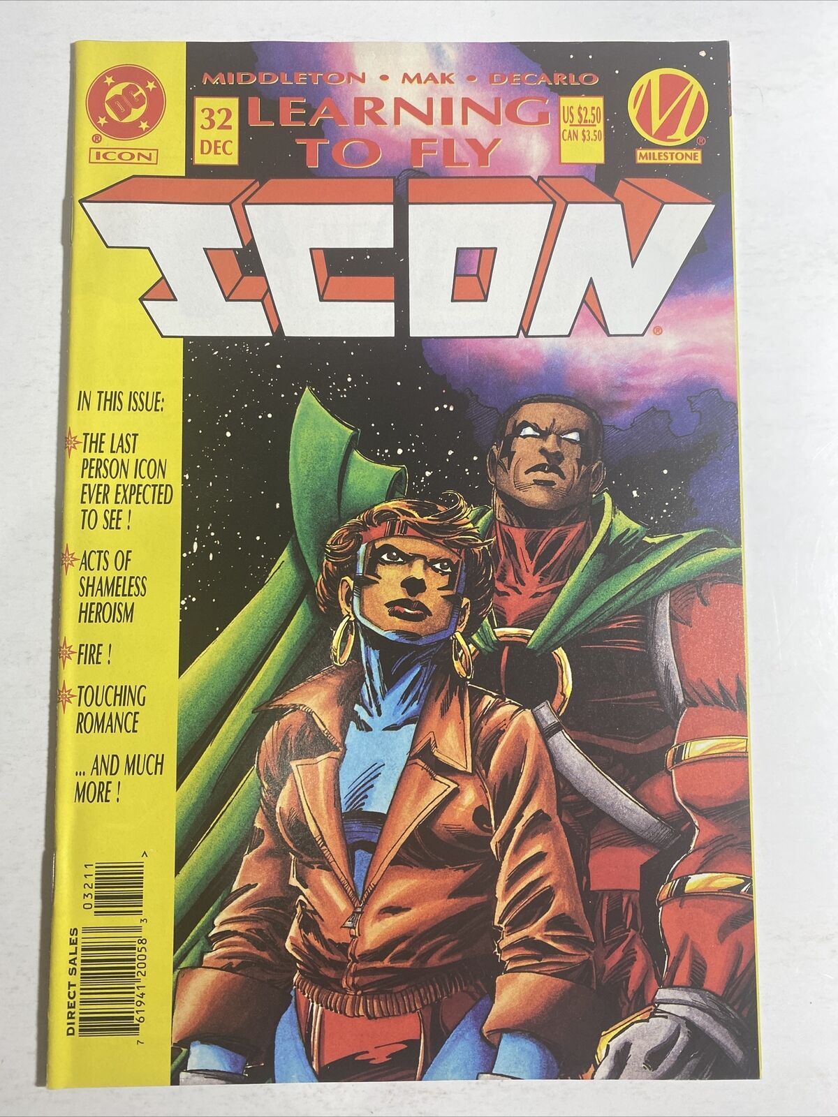 ICON #32 DC COMICS MILESTONE - James Gunn DCU - Combine Shipping ...
