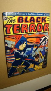 THE BLACK TERROR 1 *NEW NM/MINT 9.8 NEW* MAGAZINE SIZE FACSIMILE GOLDEN AGE