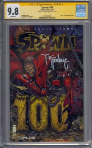 SPAWN #100 CGC 9.8 SS SIGNED TODD MCFARLANE COVER 1001