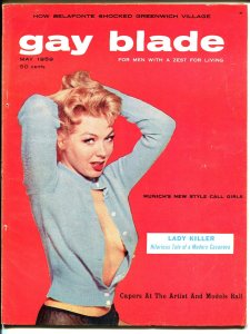 MAG: Gay Blade 5/1959-Kappa Pub-cheese cake-pin-up pix-VG/FN