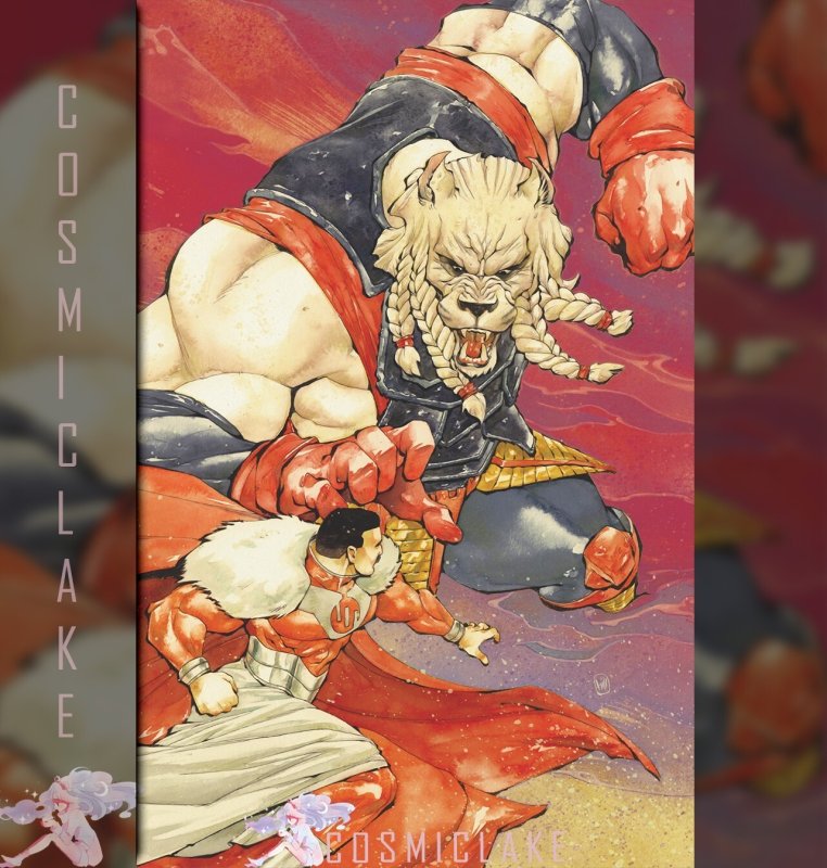 INVINCIBLE BATTLE BEAST #9 CHUMA HILL THRAGG VIRGIN VARIANT LE 999 PRESALE 5/20☪