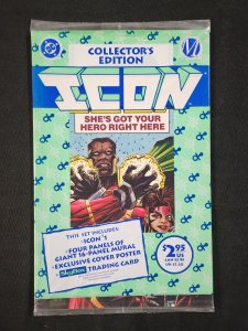 Milestone/DC Polybagged Collector's Edition 2PC - Icon & Hardware (SEALED) 1993