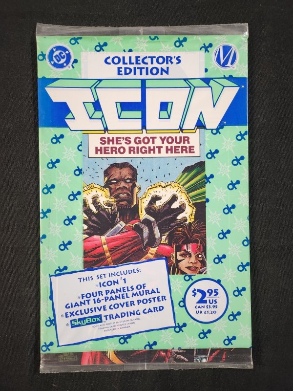 Milestone/DC Polybagged Collector's Edition 2PC - Icon & Hardware (SEALED) 1993