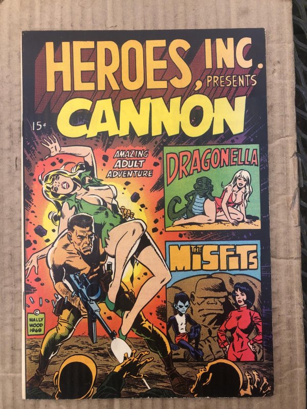 Heroes, Inc. Presents Cannon #1 (1969)