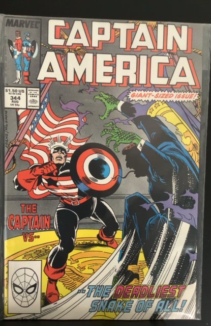 Captain America #344 (1988)