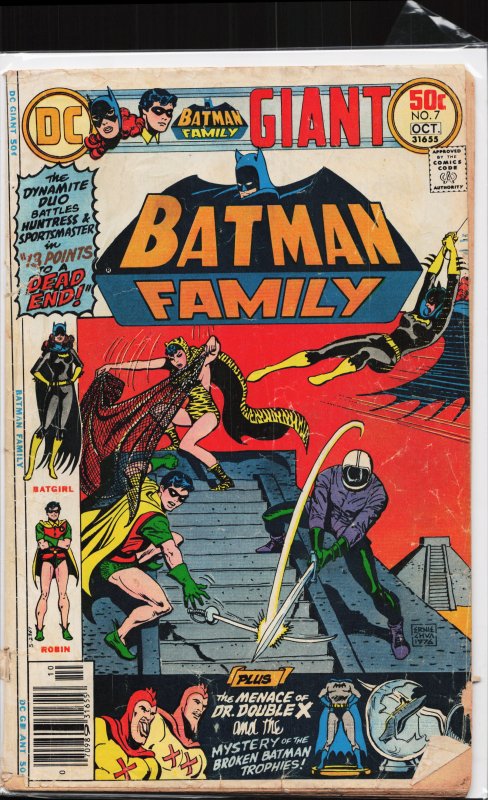 The Batman Family #7 (1976) Batgirl and Robin