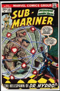 Sub-Mariner #61 (1973) Namor the Sub-Mariner