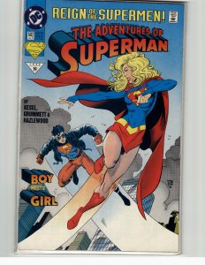 Adventures of Superman #502 (1993) Superboy