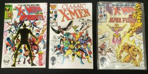 X-MEN 3PC (VF) X-MEN & MICRONAUTS #1, X-MEN & ALPHA FLIGHT #1: 1984-86 
