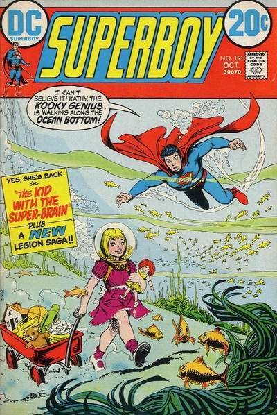 Superboy (1949 series)  #191, Fine- (Stock photo)