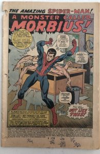 Amazing Spider-Man 101(Morbius!) coverless & missing p. 19,20