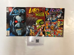 3 Zobo DC Comic Books # 1 1 1 Batman Superman Wonder Woman Robin Flash 39 JS51
