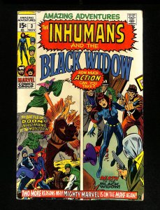 Amazing Adventures #3 Black Widow Inhumans!