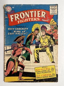 Frontier Fighters #8 G- 1.8 DC Comics 1956 