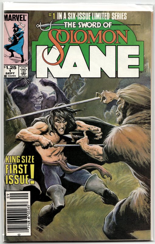 The Sword of Solomon Kane #1 (1985) Solomon Kane