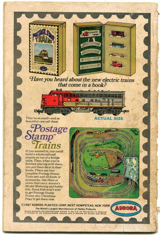 OUR ARMY AT WAR #188 1967-D.C. WAR SILVER-AGE-SGT. ROCK- G 