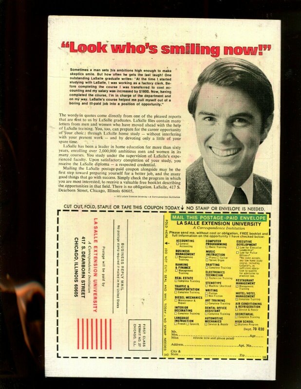 AMAZING ADVENTURE #33 (9.2) SING OUT LOUD DEATH! 1975~