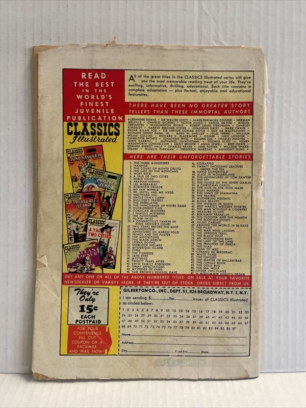 Classics Illustrated Les Miserables #9 