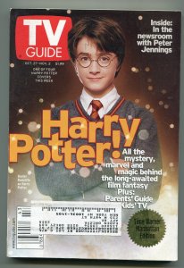 MAG: TV Guide-Harry Potter-Time-Warner Cable Manhattan Edition-Oct 2001-VG