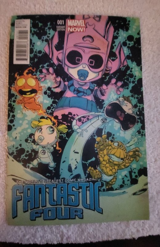 Fantastic Four #1 Young Cover (2013)