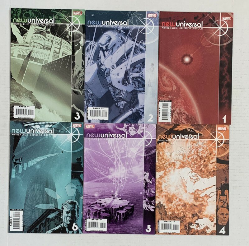 Newuniversal  #1-6  Complete Series  Lot Of 6
