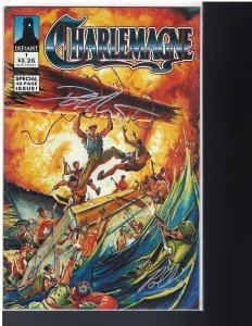 Charlemagne #1 (Defiant, 1994) - Signed