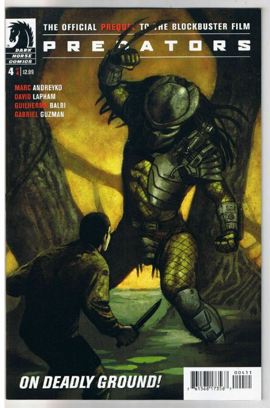 PREDATORS #4, NM, 2010, Prequel, David Lapham, Horror, Sci-Fi,  more in store