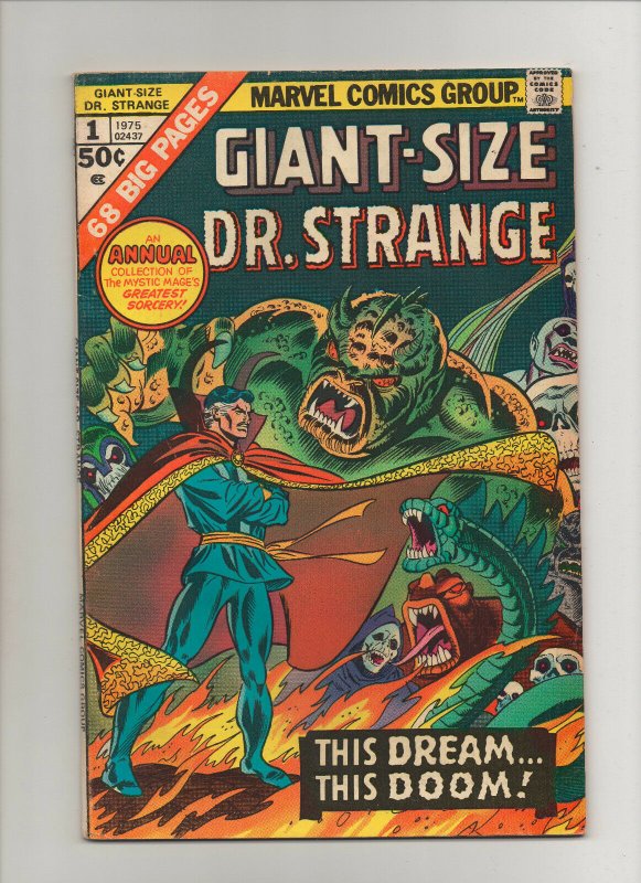 Giant Size Dr Strange #1 - Annual Collection - (Grade 7.0) 1975