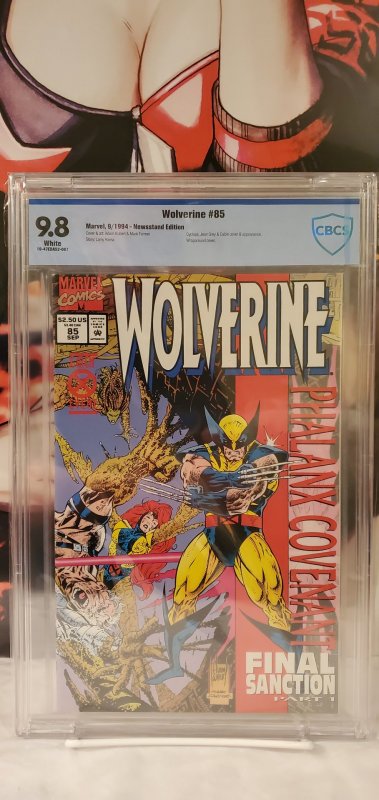 Wolverine #85 - RARE Newsstand Edition - CBCS 9.8