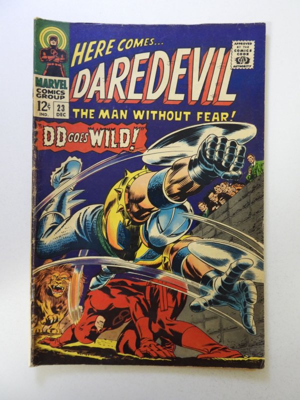 Daredevil #23 (1966) VG condition moisture damage