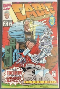 Cable: Blood & Metal #2 (1992, Marvel) Wraparound Cover. NM+
