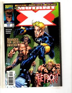 Lot Of 9 Mutant X Marvel Comic Books # 1 2 3 4 5 6 7 8 9 Wolverine X-Men CR41