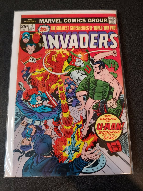 THE INVADERS #4 HIGH GRADE