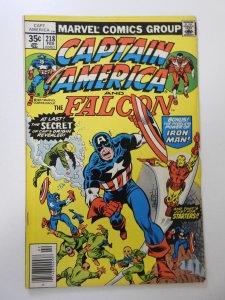 Captain America #218 (1978) VG+ Condition