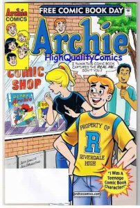 ARCHIE #2, FCBD, NM, Betty, Veronica, Jughead, 2004, unread