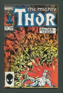 Thor #344 /   9.0 VFN/NM  /   June 1984