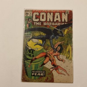 Conan The Barbarian 9 Very Good- Vg- 3.5 Marvel 1971